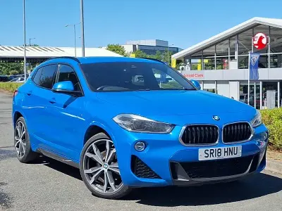 Used BMW X2 M Sport 192 HP (141 kW) 2018 Blue SUV