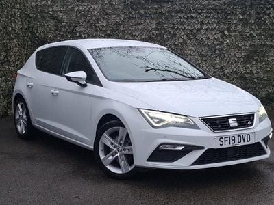 Used Seat Leon FR 130 HP (95 kW) 2019 White Hatchback