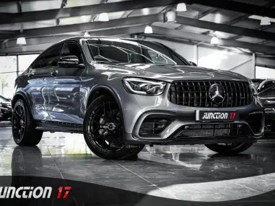 Używany Mercedes GLC63 AMG Premium Plus 2019 Szary Coupe