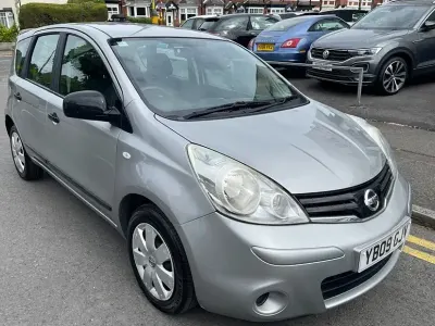 Used Nissan Note Visia 110 HP (80 kW) 2009 Silver Hatchback