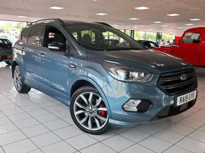 Used Ford Kuga ST-Line 150 HP (110 kW) 2019 Blue SUV