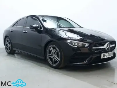 Usado Mercedes CLA180 AMG Line Premium 136 HP (100 kW) 2020 Preto Sedan