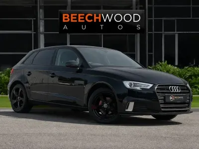 Used Audi A3 Sportback Sport 150 HP (110 kW) 2017 Black Hatchback