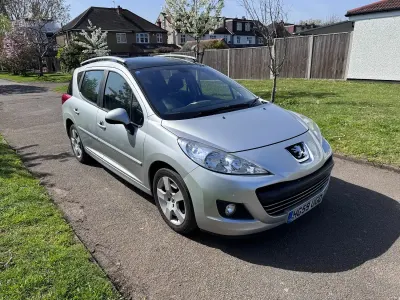 Used Peugeot 207 Sport 120 HP (88 kW) 2009 Silver Estate