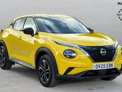 Used Nissan Juke N-Connecta 143 HP (105 kW) 2025 Yellow SUV