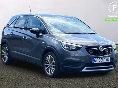 Used Vauxhall Crossland X 83 HP (61 kW) 2020 Grey SUV