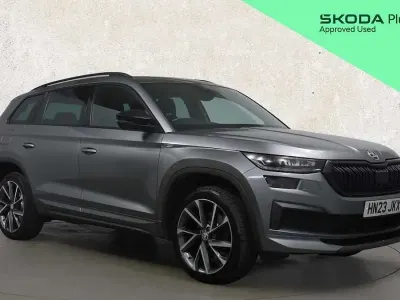 Used Skoda Kodiaq SportLine 196 HP (144 kW) 2023 Grey SUV