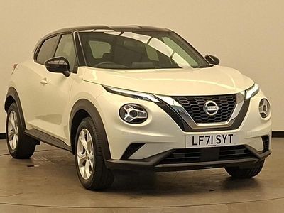 Used Nissan Juke N-Connecta 114 HP (83 kW) 2021 White SUV