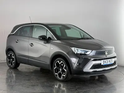 Begagnad Vauxhall Crossland Elite 110 HK (80 kW) 2021 Grå SUV