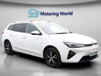 Used MG MG5 EV Trophy 114 kW (156 HP) 2022 White Estate