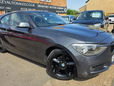 Used BMW 116 Comfort Edition 116 HP (85 kW) 2014 Grey Hatchback
