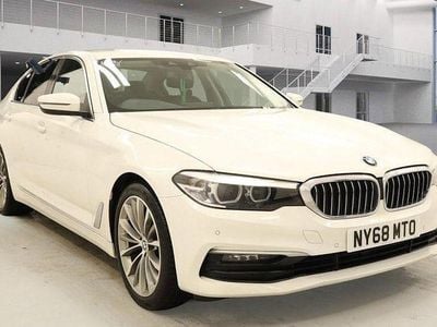 White Used 2018 BMW 520 Sedan | £12,490 (Fair price)