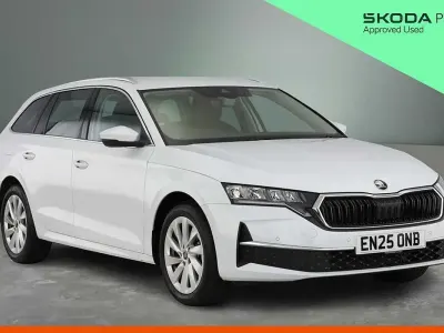 Used Skoda Octavia SE L 147 HP (108 kW) 2025 Moon white metallic Estate