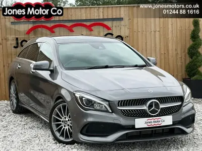 Used Mercedes CLA180 Shooting Brake AMG line 122 HP (89 kW) 2017 Grey Estate