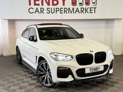 Used BMW X4 M Sport 190 HP (139 kW) 2019 White SUV