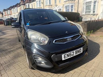 Used Kia Picanto 68 HP (50 kW) 2013 Black Hatchback