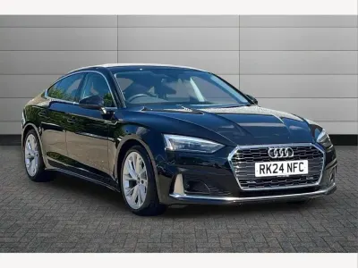 Used Audi A5 Sport 150 HP (110 kW) 2024 Black Hatchback