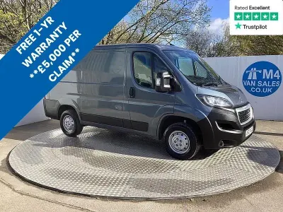 Begagnad Peugeot Boxer S 140 HK (102 kW) 2023 Grå Van