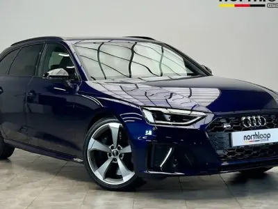 Used Audi S4 Black Edition 347 HP (255 kW) 2020 Blue Estate