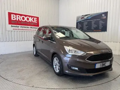 Used Ford Grand C-Max Zetec 125 HP (91 kW) 2016 Brown MPV