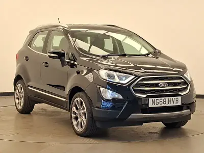 Used Ford Ecosport Titanium 125 HP (91 kW) 2019 Black SUV
