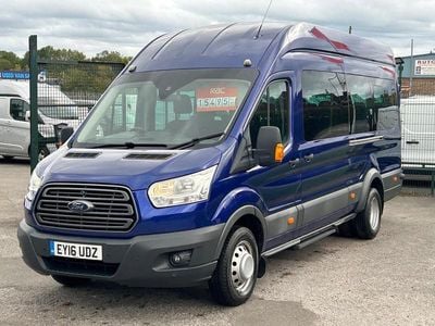Blue Used 2016 Ford Transit Trend Sedan | £13,995 (Fair price)