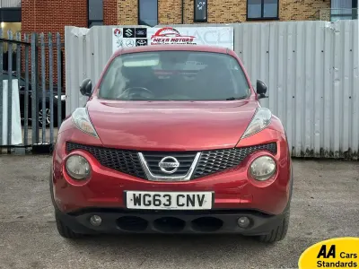 Used Nissan Juke N-TEC 117 HP (86 kW) 2013 Red SUV