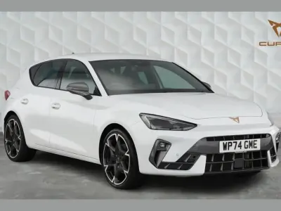 Used Cupra Leon 147 HP (108 kW) 2024 White Hatchback