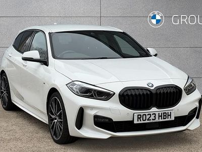 Used BMW 118 M Sport 136 HP (100 kW) 2023 White Hatchback