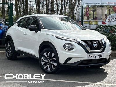 Used Nissan Juke Acenta 114 HP (83 kW) 2022 White SUV