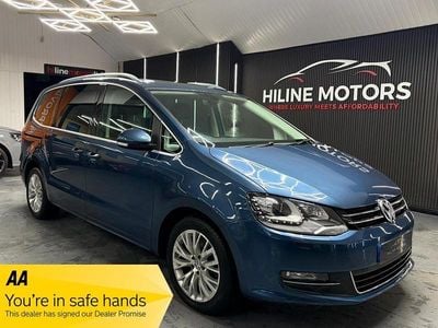 Used VW Sharan SEL 2016 Blue MPV