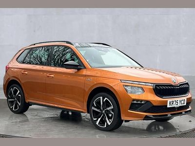 New Skoda Kamiq Monte Carlo 116 HP (85 kW) 2025 Phoenix orange metallic SUV