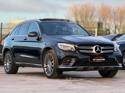 Black Used 2015 Mercedes GLC250 AMG line SUV | £14,498 (Fair price)