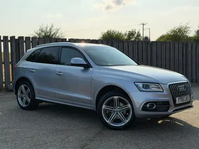 Used Audi Q5 S-line plus 190 HP (139 kW) 2015 Silver SUV