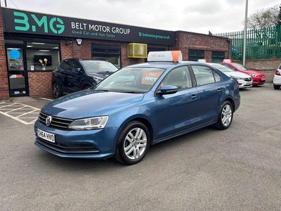 Used VW Jetta SE 150 HP (110 kW) 2014 Blue Sedan