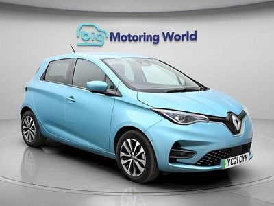 Used Renault Zoe GT-Line 100 kW (136 HP) 2021 Blue Hatchback