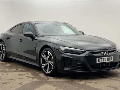 Black Used 2022 Audi e-tron GT quattro Advanced Sedan | £39,990 (Fair price)
