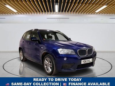 Used BMW X3 M Sport 184 HP (135 kW) 2013 Blue SUV