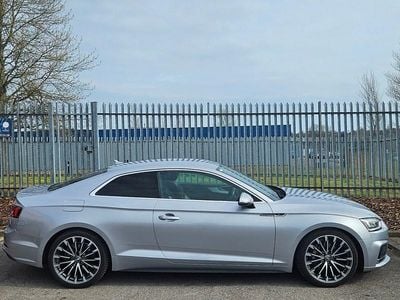 Used Audi A5 S-Line 190 HP (139 kW) 2018 Silver Coupe