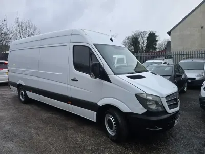 Begagnad Mercedes Sprinter 2014 Vit Van