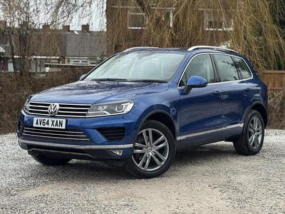Used VW Touareg SE 262 HP (192 kW) 2015 Blue SUV