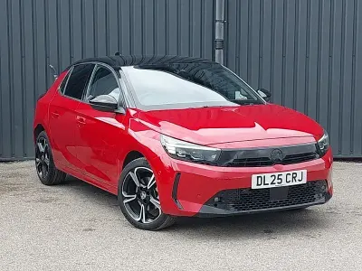 Used Vauxhall Corsa Ultimate 100 HP (73 kW) 2025 Red Hatchback