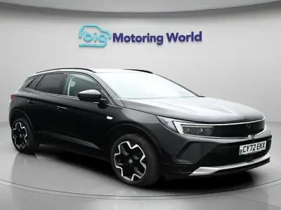 Used Vauxhall Grandland X Ultimate 130 HP (95 kW) 2023 Black SUV