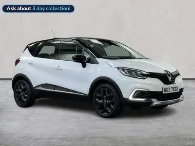 Used Renault Captur GT-Line 90 HP (66 kW) 2019 White SUV