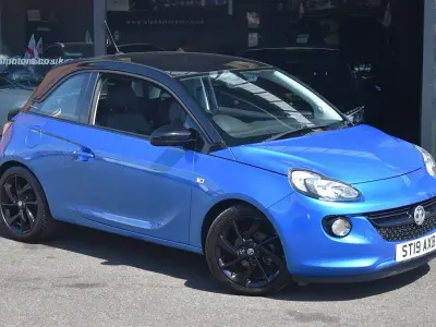 Used Vauxhall Adam 70 HP (51 kW) 2019 Blue Hatchback