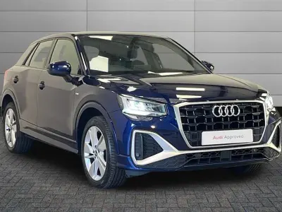 Used Audi Q2 S-Line 150 HP (110 kW) 2021 Blue SUV
