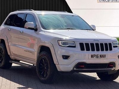 Begagnad Jeep Grand Cherokee Overland 2016 Vit SUV