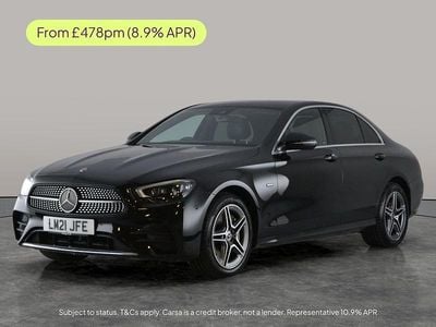 Black Used 2021 Mercedes E300 AMG line Sedan | £26,365 (Good price)