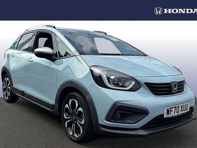 Used Honda Jazz Hybrid 109 HP (80 kW) 2021 Blue Hatchback
