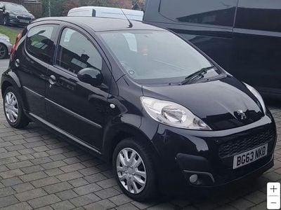 Used Peugeot 107 Active 2013 Black Hatchback